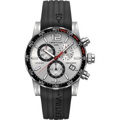 RABAT ZEGAREK CERTINA GENT QUARTZ C027.417.17.037.00. Szare zegarki męskie CERTINA, bez wzorów, z gumy, ceramiczne. W wyprzedaży za 1,580.00 zł.