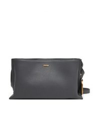 DKNY Torebka R44E1I54 Szary. Szare listonoszki damskie DKNY, bez wzorów, ze skóry, bez dodatków. Za 659.99 zł.