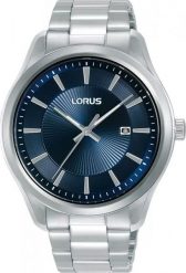 Zegarek męski Lorus RH927RX9 srebrny. Szare zegarki męskie Lorus, bez wzorów, srebrne. Za 406.97 zł.