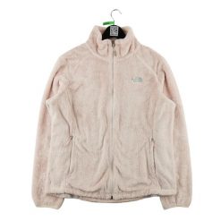 Second life - Kurtka polarowa Osito TNF dla kobiet - Stan bardzo dobry. Czerwone kurtki sportowe damskie The North Face, l, bez wzorów, z materiału, bez ramiączek, bez kaptura, trekkingowe. Za 211.46 zł.