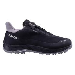 Buty trekkingowe Hi-Tec Altitude. Czarne trekkingi męskie Hi-tec, z gumy, bez zapięcia. Za 533.65 zł.