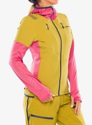 Bluza damska La Sportiva Session Tech Hoody. Czerwone bluzy damskie La Sportiva, l, z aplikacjami, z materiału, bez ramiączek, bez kaptura. Za 658.89 zł.