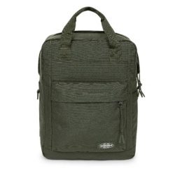 Średni plecak z uchwytem na bidon Eastpak. Zielone plecaki męskie Eastpak, bez wzorów, z gumy, eleganckie. Za 317.50 zł.