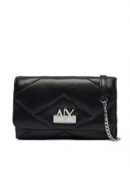 Armani Exchange Torebka XW000358 AF26568 UC001 Czarny. Czarne torebki do ręki damskie Armani Exchange, bez wzorów, ze skóry, bez dodatków. Za 454.99 zł.