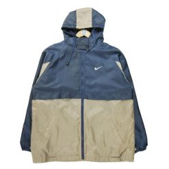 Second life - Parka męska Made in USA granatowa - Stan dobry. Niebieskie parki męskie Nike, na zimę, m, bez wzorów, bez kołnierzyka, bez kaptura. Za 135.32 zł.