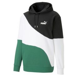Bluza treningowa męska Puma Power Cat Hoodie. Czarne bluzy męskie Puma, m, bez wzorów, z kapturem, na fitness i siłownię. W wyprzedaży za 237.45 zł.