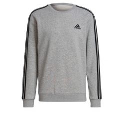 Bluza męska adidas Essentials Sweatshirt. Białe bluzy męskie Adidas, m, bez wzorów, z bawełny, sportowe, bez ramiączek, bez kaptura. Za 199.00 zł.