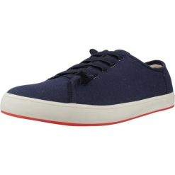 Buty CAMPER LONA HARBOR Niebieski. Niebieskie buty zimowe męskie Camper, bez wzorów, z tkaniny, bez obcasa, bez zapięcia. Za 448.55 zł.