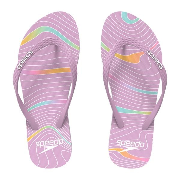 Klapki japonki damskie Speedo Flip Flop. Czerwone klapki damskie Speedo, bez wzorów, sportowe, bez obcasa, bez zapięcia. Za 69.99 zł.