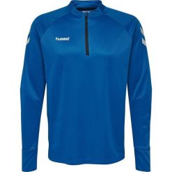 Bluza Hummel Tech Move Malf Zip dla mężczyzn w niebieskim 2XL. Białe bluzy sportowe męskie Hummel, m, bez wzorów, z elastanu, bez kaptura, do piłki nożnej. Za 201.99 zł.