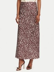 Rinascimento Spódnica maxi CFC0129022003 Brązowy Regular Fit. Brązowe spódnice damskie Rinascimento, s, bez wzorów, z syntetyku, maxi. Za 454.99 zł.