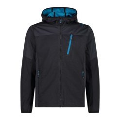 Bluza z kapturem CMP. Brązowe bluzy sportowe męskie CMP, bez wzorów, z kapturem, trekkingowe. Za 382.50 zł.