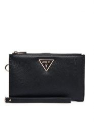 Guess Portfel Laurel II Slg SWZG74 59157 Czarny. Czarne portfele damskie Guess, ze skóry. Za 289.99 zł.