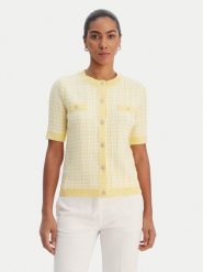 Morgan Kardigan 261-MIRES Różowy Slim Fit. Czerwone kardigany damskie Morgan, m, bez wzorów, z syntetyku, bez kołnierzyka. Za 239.99 zł.