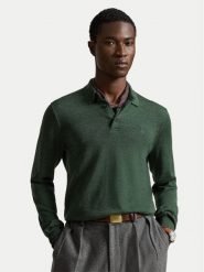 Polo Ralph Lauren Sweter 710941104501 Zielony ciemny Regular Fit. Zielone swetry męskie Polo Ralph Lauren, m, bez wzorów, z wełny, bez kołnierzyka, bez ramiączek. Za 989.99 zł.