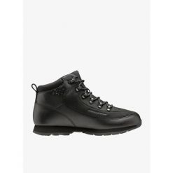 Buty outdoor męskie Helly Hansen The Forester Premium. Czarne trekkingi męskie Helly Hansen, z materiału, za kostkę, bez zapięcia. W wyprzedaży za 635.65 zł.