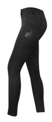 Legginsy jeździeckie damskie START SwaleFullGrip elastyczne. Czarne legginsy damskie START, bez wzorów, z poliesteru. Za 202.99 zł.