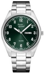 Zegarek męski Pierre Ricaud P6053.5120Q srebrny. Szare zegarki męskie Pierre Ricaud, bez wzorów, srebrne. Za 365.00 zł.