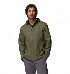 Kurtka anorak Mężczyzna COLUMBIA Watertight™ II Jacket. Szare kurtki męskie Columbia, m, bez wzorów, klasyczne, bez kaptura. Za 393.70 zł.