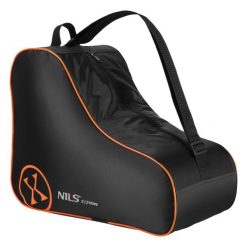 TS101 TORBA NA ŁYŻWOROLKI POMARAŃCZOWA NILS EXTREME. Brązowe torby na ramię męskie Nils, bez wzorów, z materiału. Za 34.90 zł.