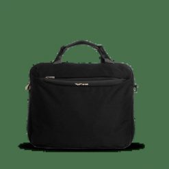 Torba na laptopa KISKADEE BLACK. Czarne torby na laptopa damskie Wings, bez wzorów, z materiału. Za 119.90 zł.