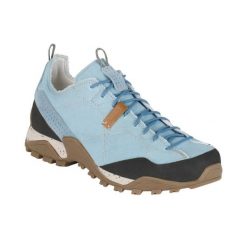 Trekkingowe Buty Damskie Nativa Canvas. Niebieskie obuwie trekkingowe damskie Aku, z gumy, bez zapięcia. Za 730.99 zł.
