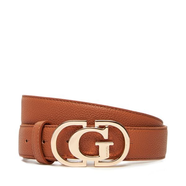 Pasek Damski Guess. Brązowe paski damskie Guess, z aplikacjami. Za 149.99 zł.