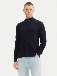 Geox Kardigan M5570B T3248 F1624 Granatowy Regular Fit. Niebieskie swetry męskie Geox, m, bez wzorów, z bawełny, bez kołnierzyka, bez ramiączek. Za 289.99 zł.