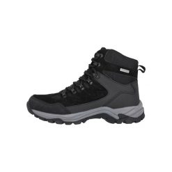 Buty trekkingowe Whistler Detion WP. Brązowe buty zimowe męskie Whistler, bez wzorów, bez obcasa, bez zapięcia. Za 389.99 zł.