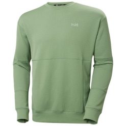 Bluza z okrągłym dekoltem Helly Hansen Evolved Air. Zielone bluzy męskie Helly Hansen, m, bez wzorów, bez ramiączek, bez kaptura. Za 408.50 zł.