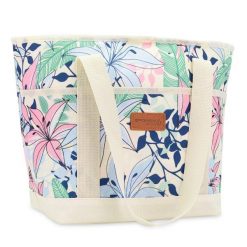 Torba turystyczna termiczna plażowa Spokey Eco Simply. Brązowe torby podróżne damskie Spokey, bez wzorów. W wyprzedaży za 49.99 zł.