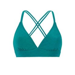Damski top do kostiumu kąpielowego Protest Mixrelaxi. Zielone stroje kąpielowe damskie Protest, l, bez wzorów, z materiału. Za 229.50 zł.