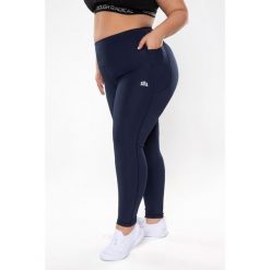Legginsy fitness damskie Rough Radical Optimal Plus size. Niebieskie legginsy damskie ROUGH RADICAL, bez wzorów. Za 169.90 zł.