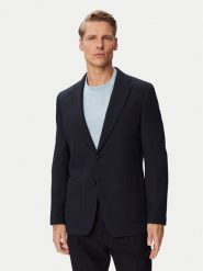 BOSS Marynarka H-Hutson-3PP-263 50567514 Granatowy Slim Fit. Niebieskie marynarki męskie Boss, m, bez wzorów, z wełny, bez kołnierzyka, bez ramiączek. Za 1,849.00 zł.