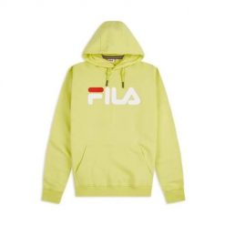 Bluza sportowa męska Fila Classic Pure Hoodie. Żółte bluzy sportowe męskie Fila, m, bez wzorów, z kapturem. Za 195.00 zł.