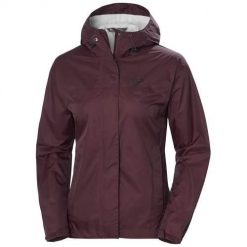 Kurtka narciarska damska Helly Hansen W Loke Jacket. Czerwone kurtki sportowe damskie Helly Hansen, xs, bez wzorów, bez ramiączek, bez kaptura, narciarskie. Za 377.99 zł.