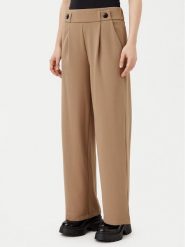 JDY Spodnie materiałowe Geggo 15208430 Brązowy Wide Leg. Brązowe spodnie materiałowe damskie JDY, bez wzorów, z materiału. Za 99.99 zł.