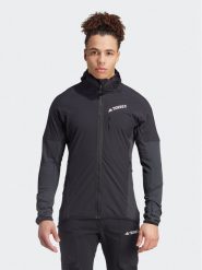 Adidas Polar IB1860 Czarny Slim Fit. Czarne bluzy sportowe męskie Adidas, m, bez wzorów, z polaru, bez kaptura. Za 419.99 zł.