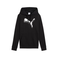 Bluza damska z kapturem Puma Metallic. Czarne bluzy damskie Puma, s, bez wzorów, sportowe, bez ramiączek, z kapturem. Za 226.70 zł.