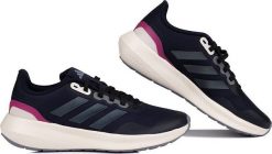Adidas Buty damskie do biegania adidas Runfalcon 3 TR granatowe HP7567 40. Obuwie sportowe damskie Adidas, bez wzorów, bez zapięcia, do biegania. Za 250.66 zł.