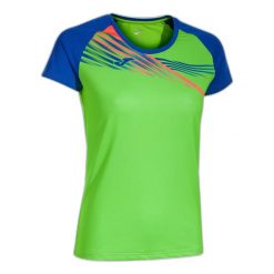 Damski jersey Joma Elite X. Niebieskie koszulki sportowe damskie Joma, bez wzorów, z jersey, bez ramiączek, do biegania. W wyprzedaży za 118.65 zł.