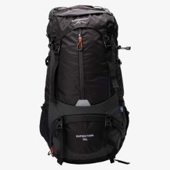 Plecak turystyczny hiking unisex Swedemount Expedition Backpack 55L. Czarne plecaki męskie SWEDEMOUNT, bez wzorów, sportowe. Za 335.00 zł.
