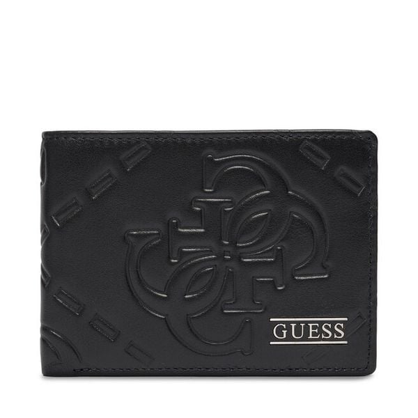 Portfel Guess. Czarne portfele męskie Guess, z aplikacjami. Za 169.99 zł.