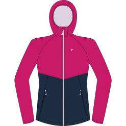 Damska kurtka z kapturem Silvini Gralba. Czerwone kurtki sportowe damskie Silvini, bez wzorów, bez ramiączek, z kapturem, rowerowe. Za 410.50 zł.