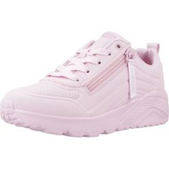 Buty SKECHERS UNO LITE - EASY ZIP Rose. Czerwone buty zimowe męskie Skechers, bez wzorów, z materiału, bez obcasa, bez zapięcia. Za 234.36 zł.