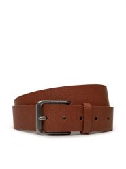 Calvin Klein Pasek Męski Classic Casual K50K512085 Brązowy. Brązowe paski męskie Calvin Klein, ze skóry, casualowe. Za 139.99 zł.