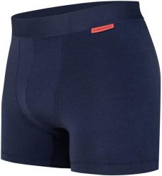 Undiemeister męskie bokserki Blue S. Niebieskie bokserki męskie DEUTSCHER MEISTER, z aplikacjami, z bawełny. Za 59.54 zł.