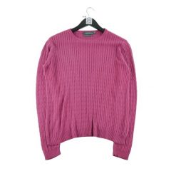 Second life - Sweter damski Lauren Ralph Lauren bordo - Jak nowy. Fioletowe swetry nierozpinane damskie Ralph Lauren, xl, bez wzorów, casualowe, bez kołnierzyka, bez ramiączek. Za 127.76 zł.