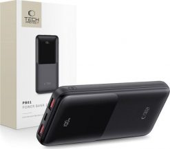 TECH-PROTECT PB01 POWER BANK 10000MAH 22.5W BLACK. Czarne powerbanki TECH-PROTECT. Za 81.91 zł.