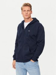 Tommy Jeans Bluza DM0DM20743 Granatowy Regular Fit. Niebieskie bluzy męskie Tommy Jeans, m, bez wzorów, z bawełny, bez ramiączek, bez kaptura. Za 359.99 zł.